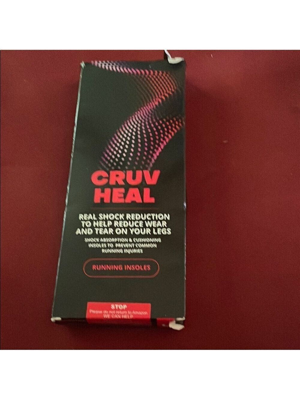 Cruv Heal Running Insoles Small Unisex